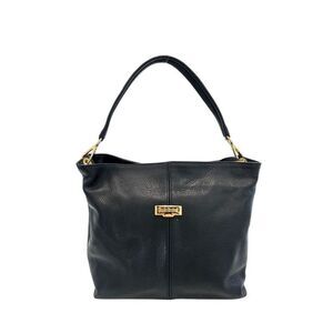Baldinini Trend Black Leather Women Women's Bag
